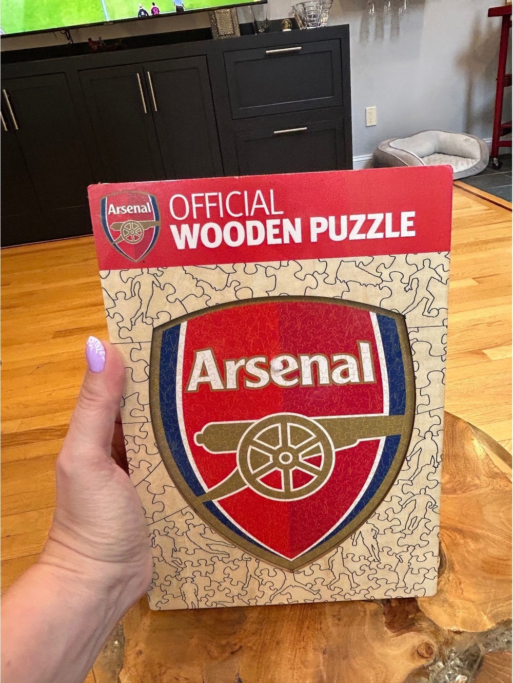 Arsenal Football Club Official Wooden Puzzle 500 Pieces Size Large 16.5 x 19.7"